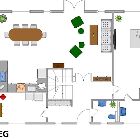 Holiday home Doppelhaushaelfte Spo-stern *