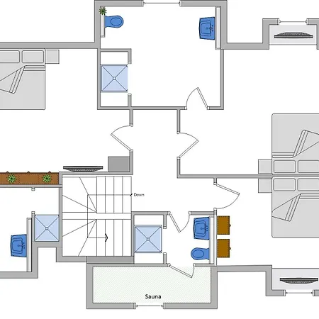 Doppelhaushaelfte Spo-stern Holiday home *