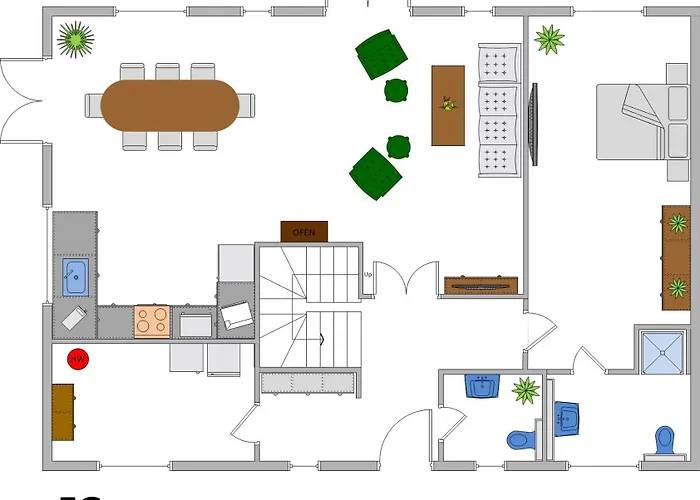 Casa de Férias Doppelhaushaelfte Spo-stern *